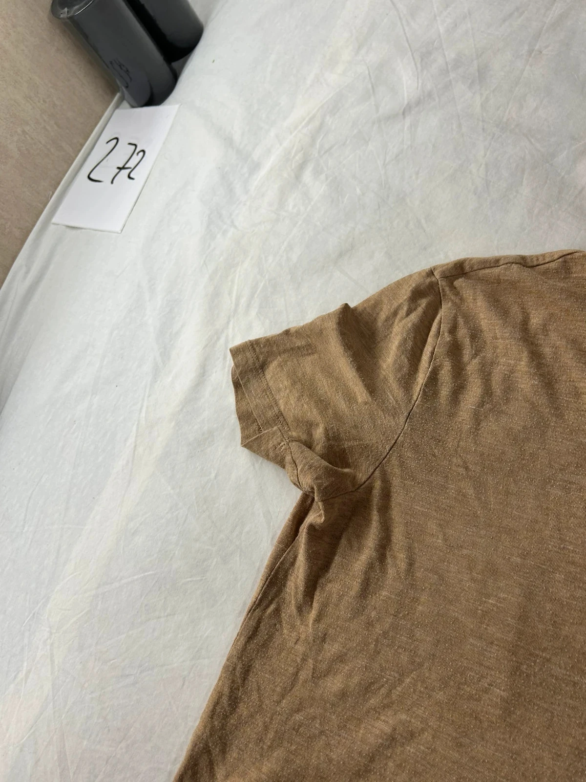 Camiseta unicolor beige Celio talla s – photo 5